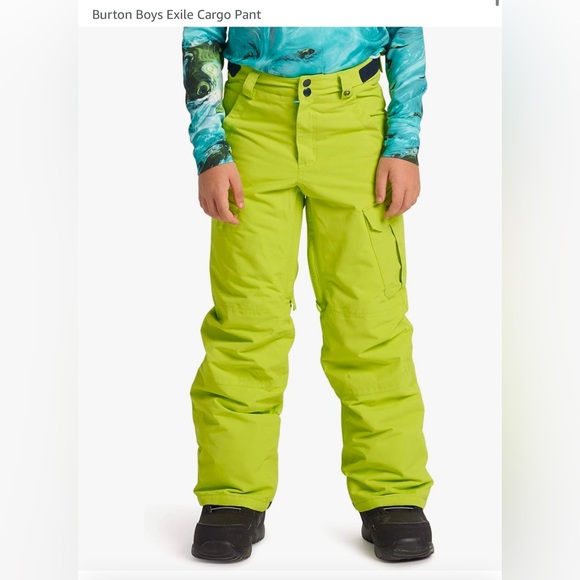 Burton Boys Exile Cargo snowboard Pant - Picture 8 of 8